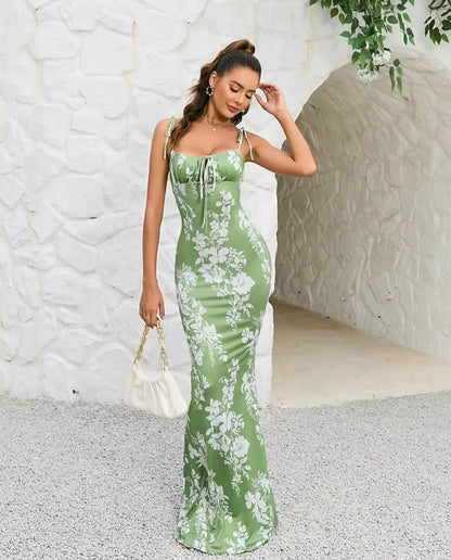 Viral Maxi Flora Dress